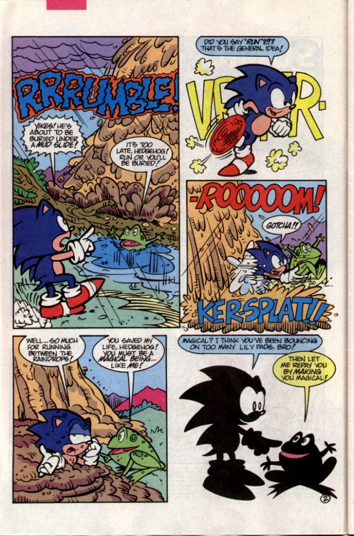 Sonic - Archie Adventure Series October 1994 Page 2